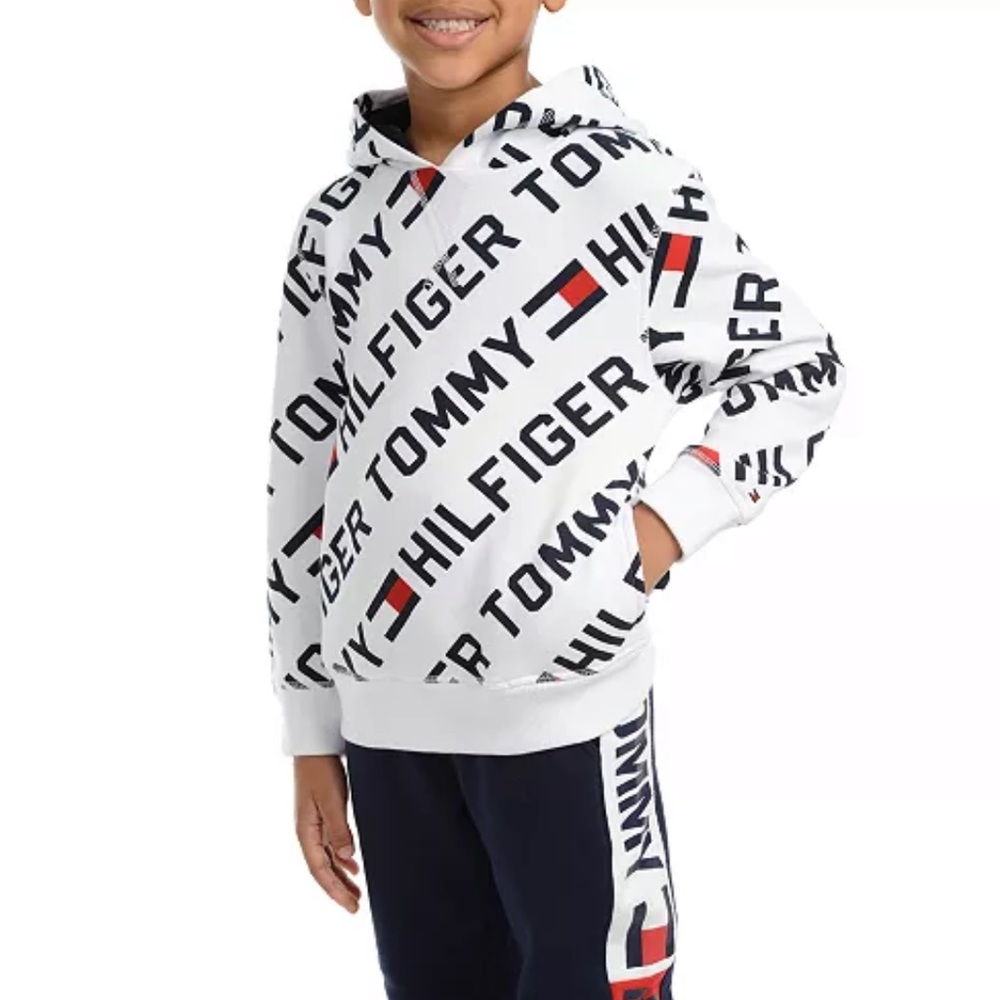 NWT Tommy Hilfiger Fleece Logo Hoodie